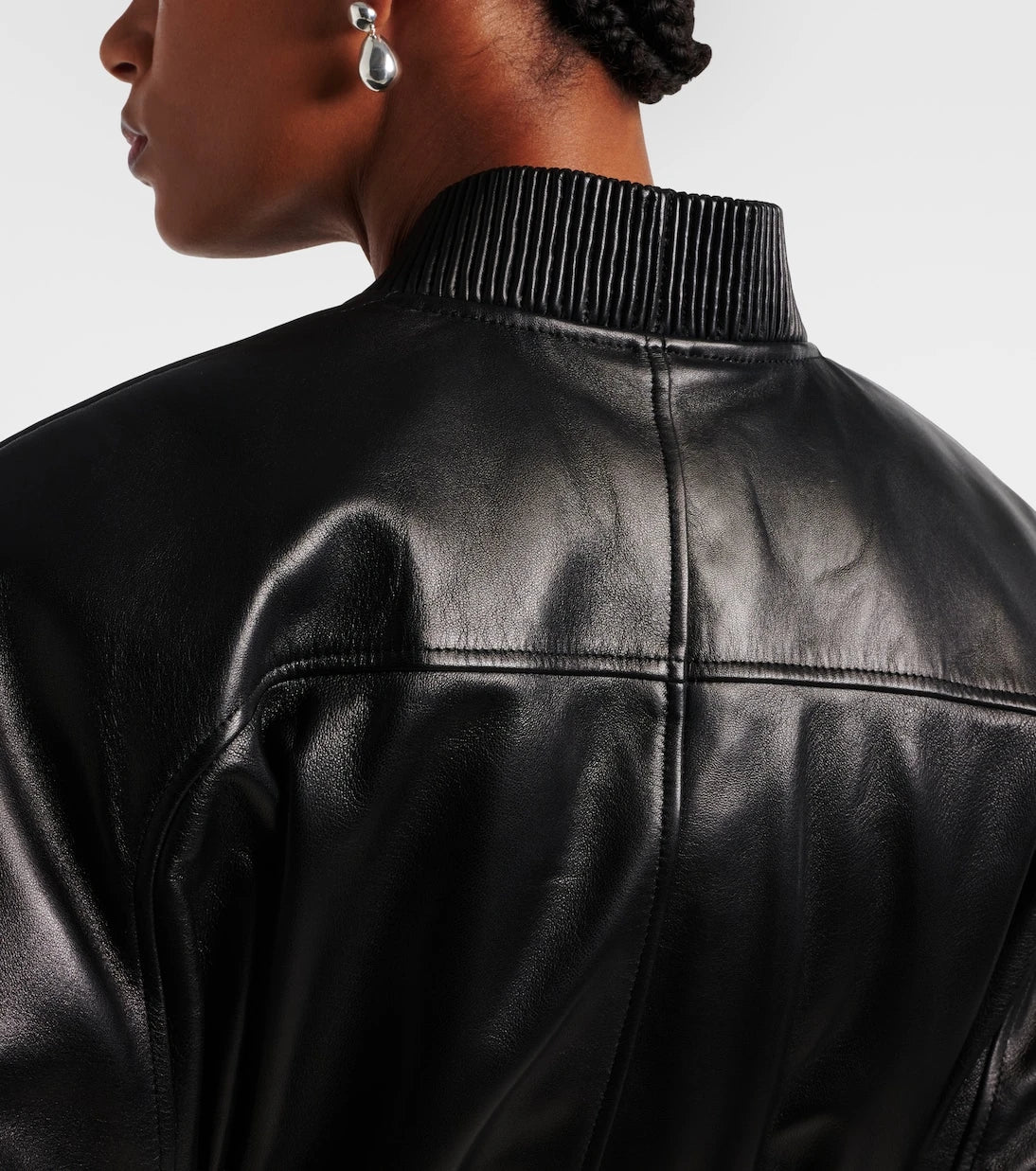 Phoebe Philo - Leather bomber jacket