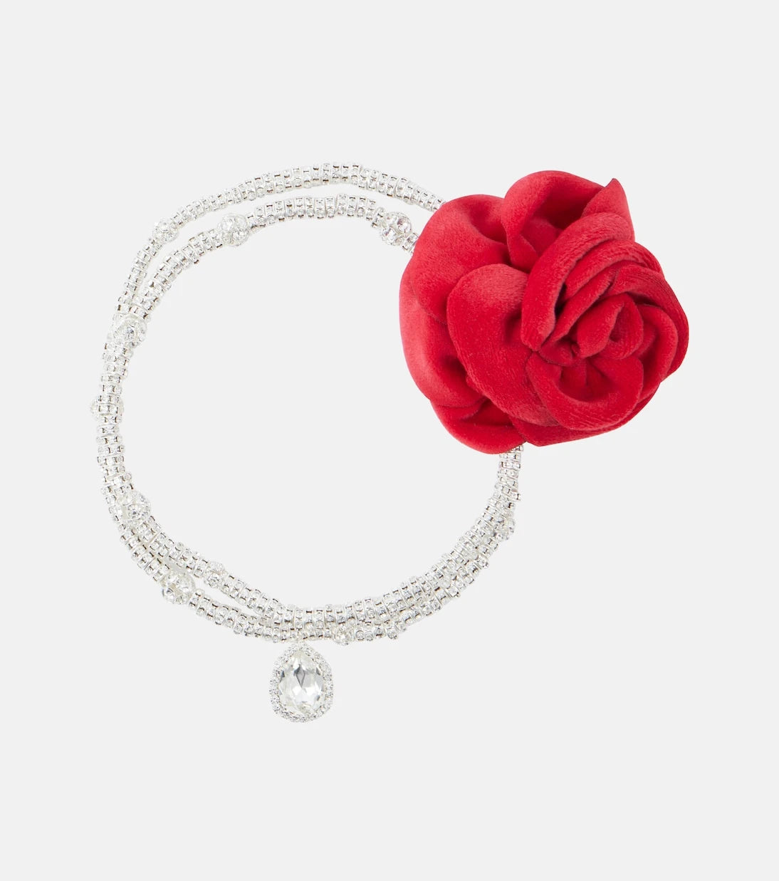 Magda Butrym - Floral-appliqué embellished necklace