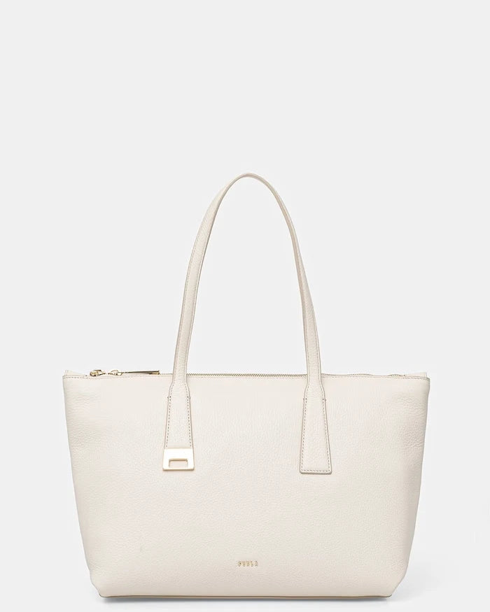Furla шопинг чанта дамска от кожа Olivia M Tote