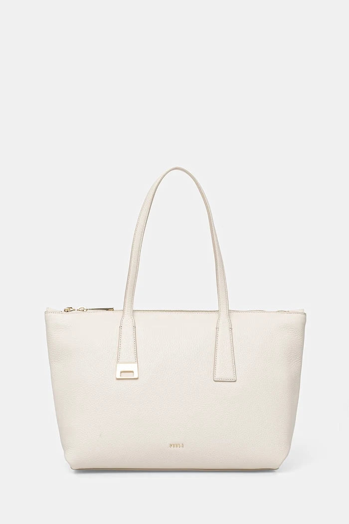 Furla шопинг чанта дамска от кожа Olivia M Tote