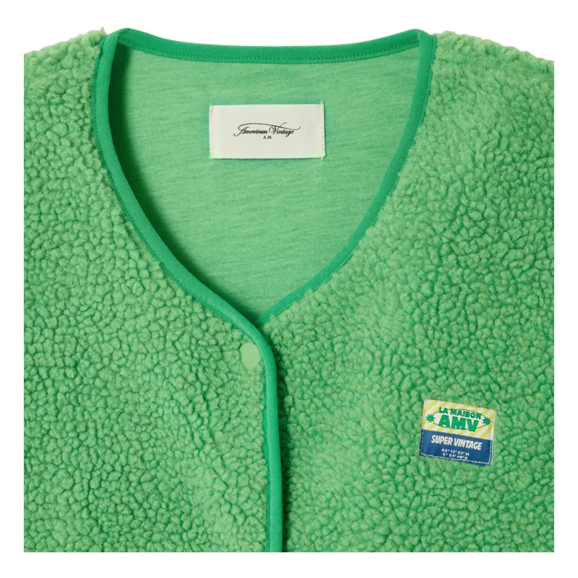 American Vintage - Hoktown Sleeveless Jacket | vert palmier