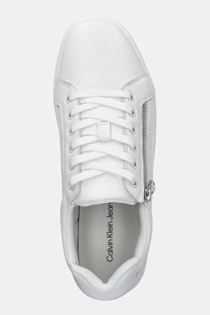 Calvin Klein Jeans CLASSIC CUPSOLE ZIP LOW IN Deri Spor Ayakkabı