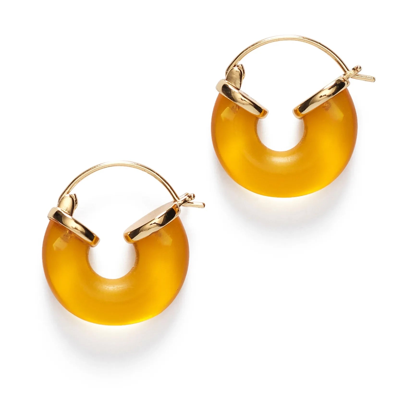 Anni Lu - Small Swell Earrings | Amber