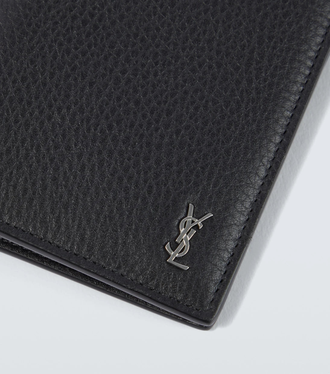 Saint Laurent - Cassandre leather bifold wallet