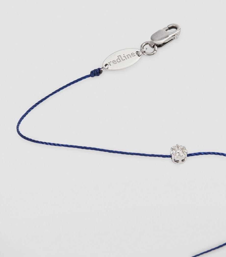 Redline White Gold and Diamond Illusion Bracelet