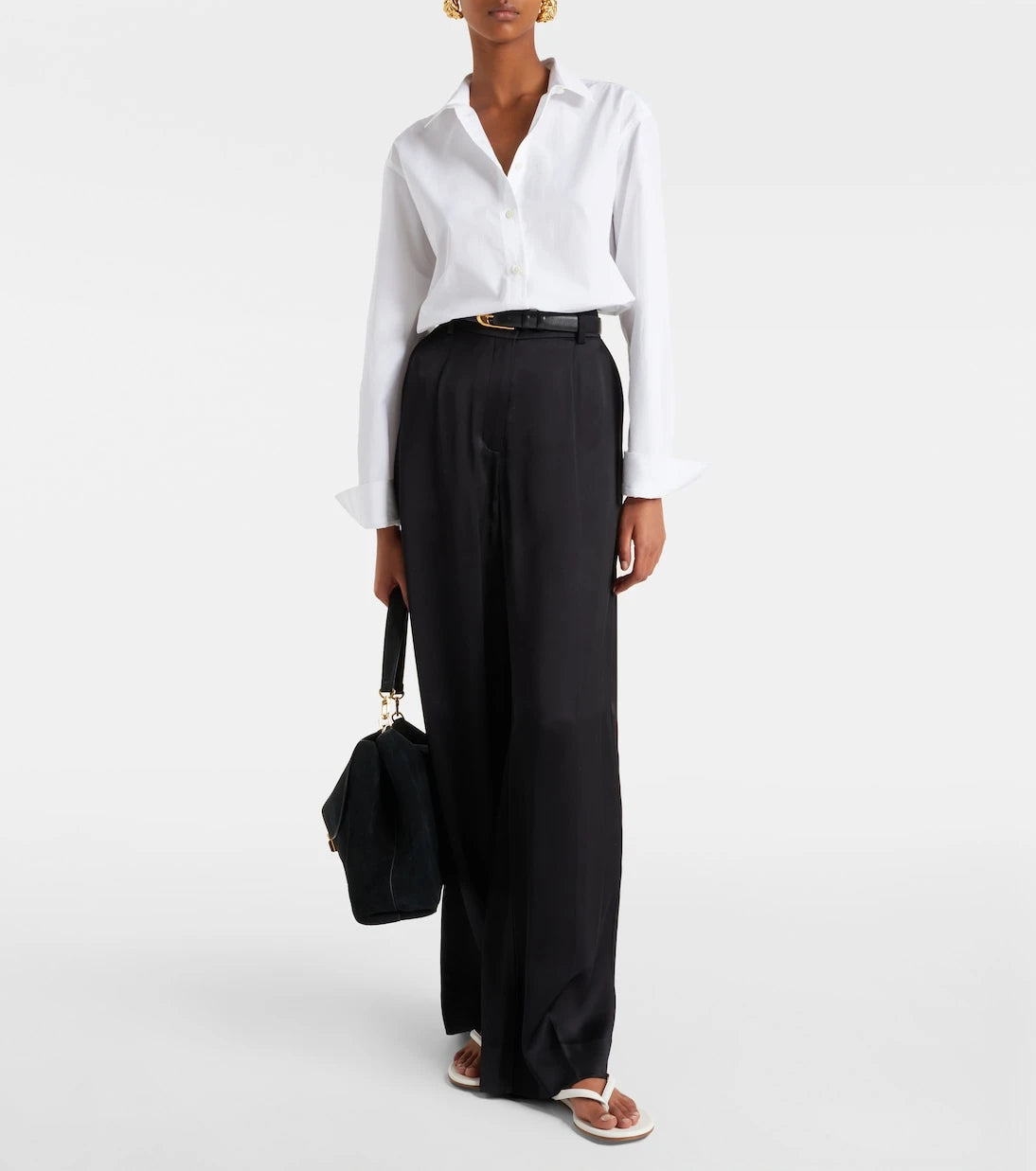Gianvito Rossi - Leather thong sandals