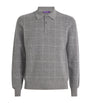 Cashmere Check Polo Shirt