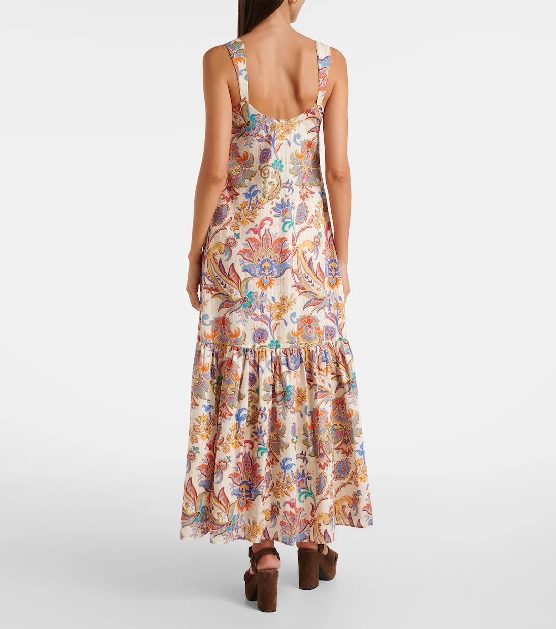 Etro - Paisley cotton maxi dress