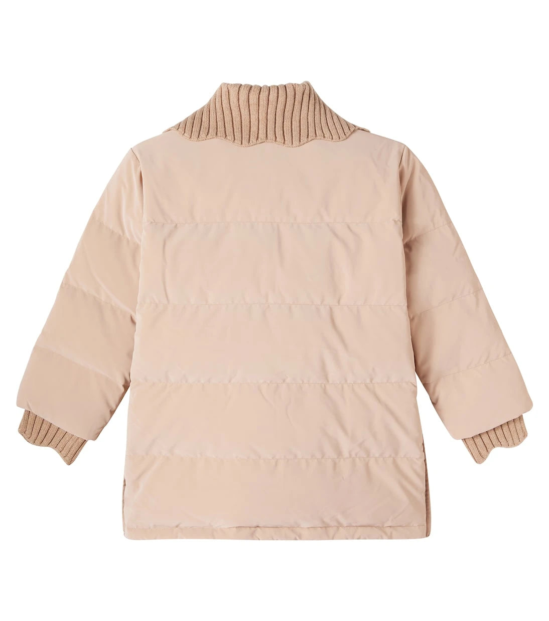 Chloé Kids - Logo down parka