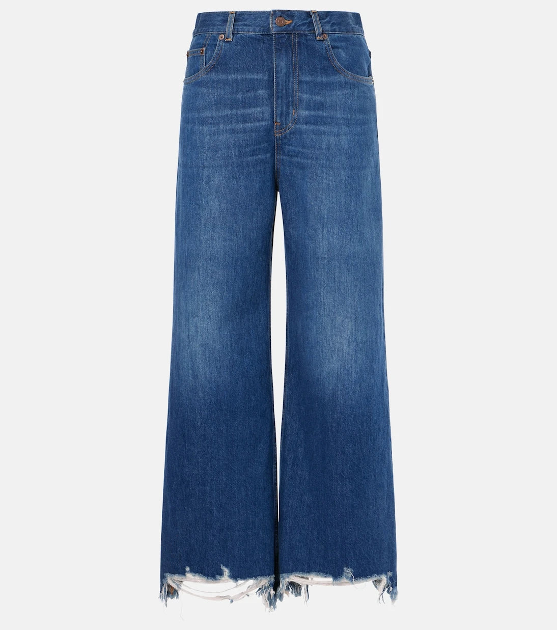 Chloé - Mid-rise wide-leg jeans