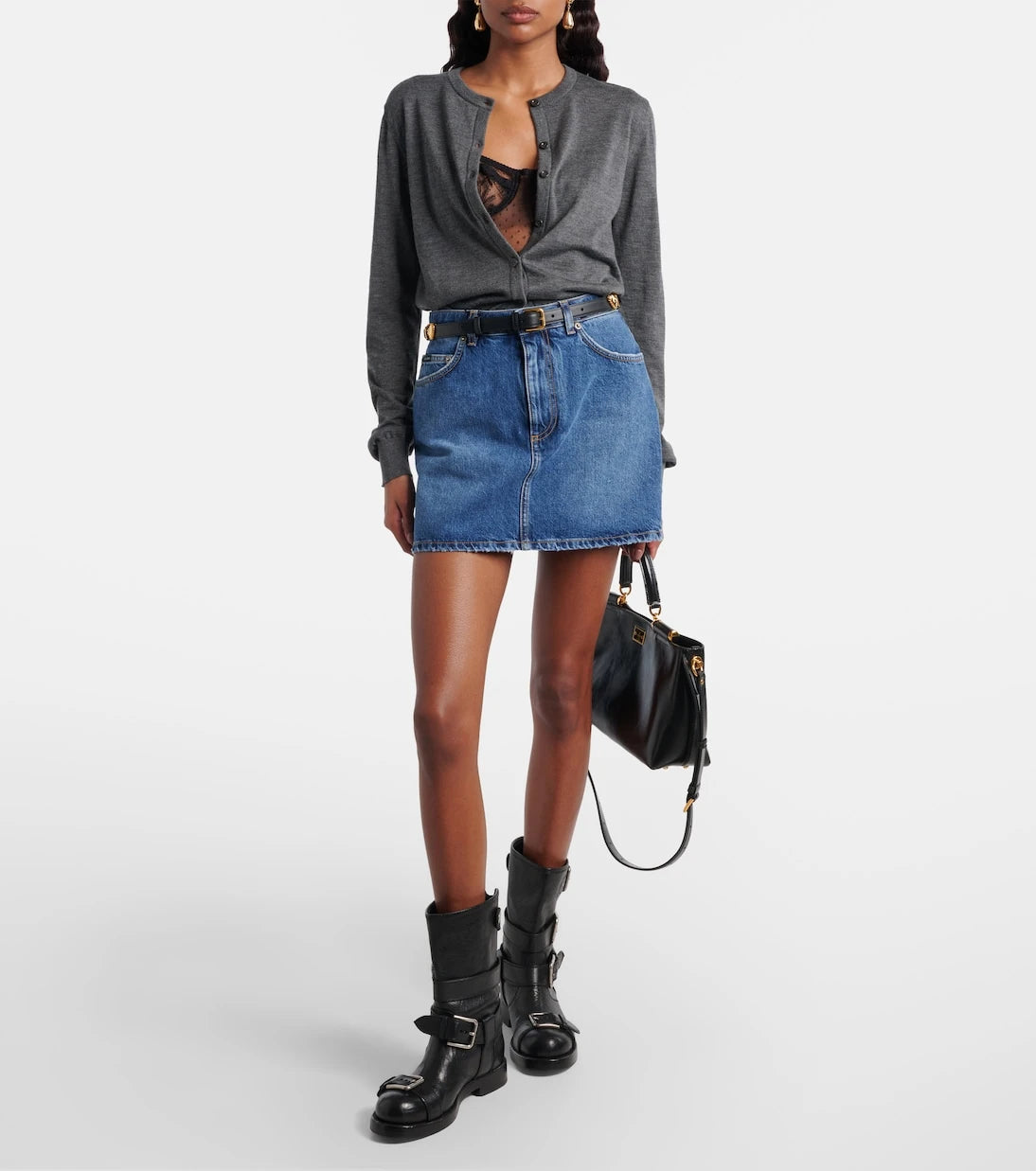 Dolce&Gabbana - Denim miniskirt