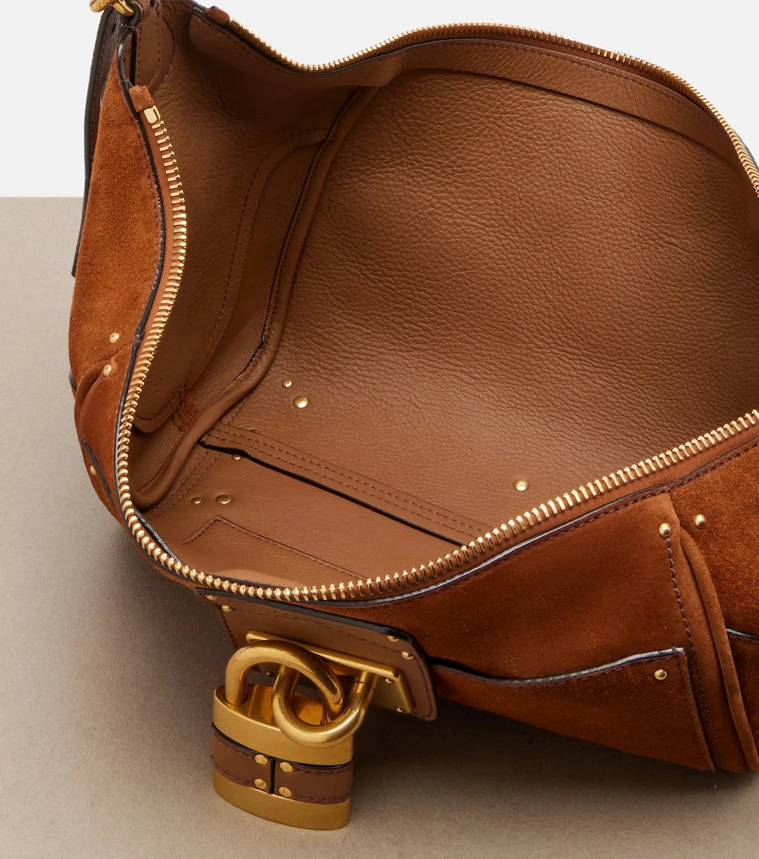 Chloé - Paddington Small suede shoulder bag