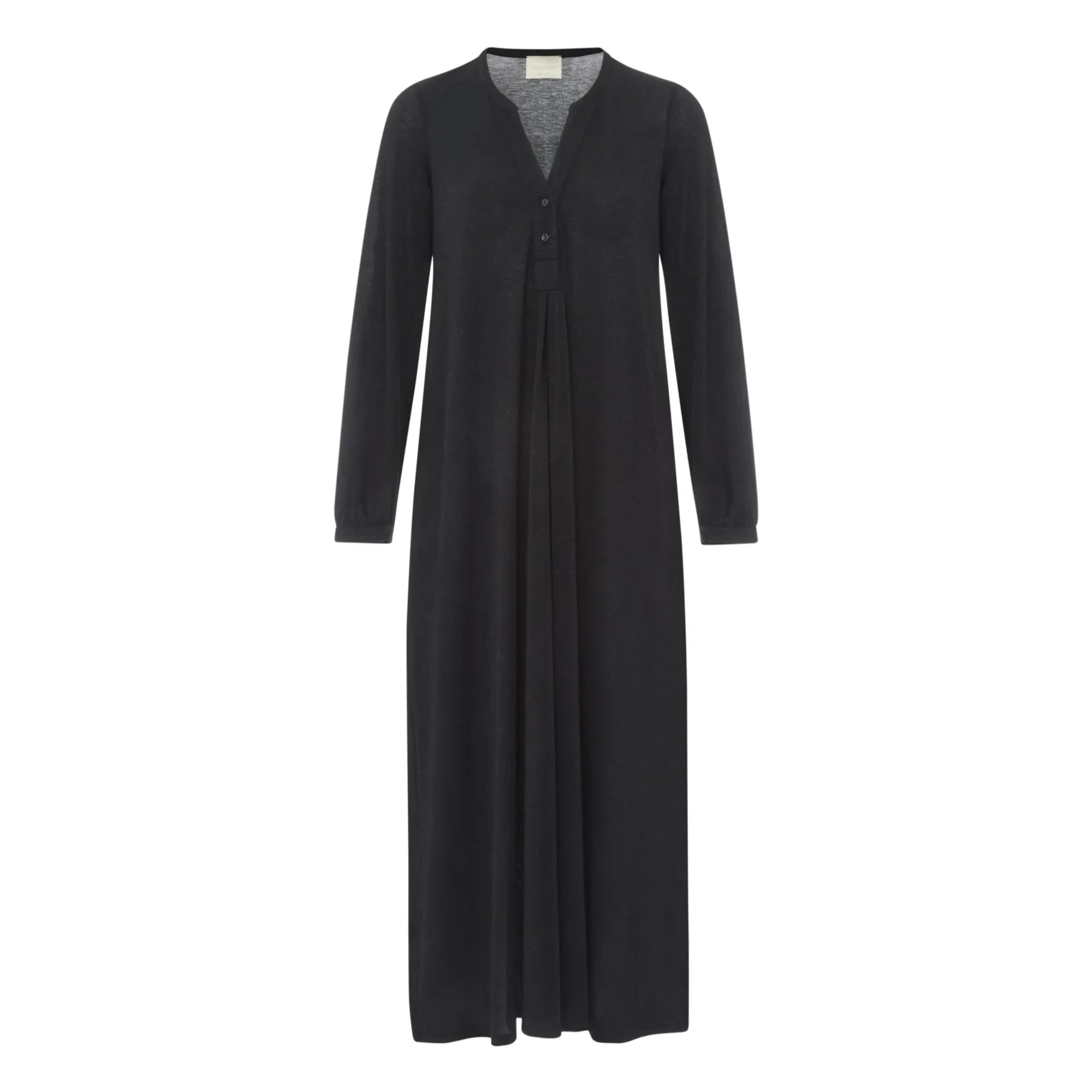 Momoni - Amede Metallic Dress | Black
