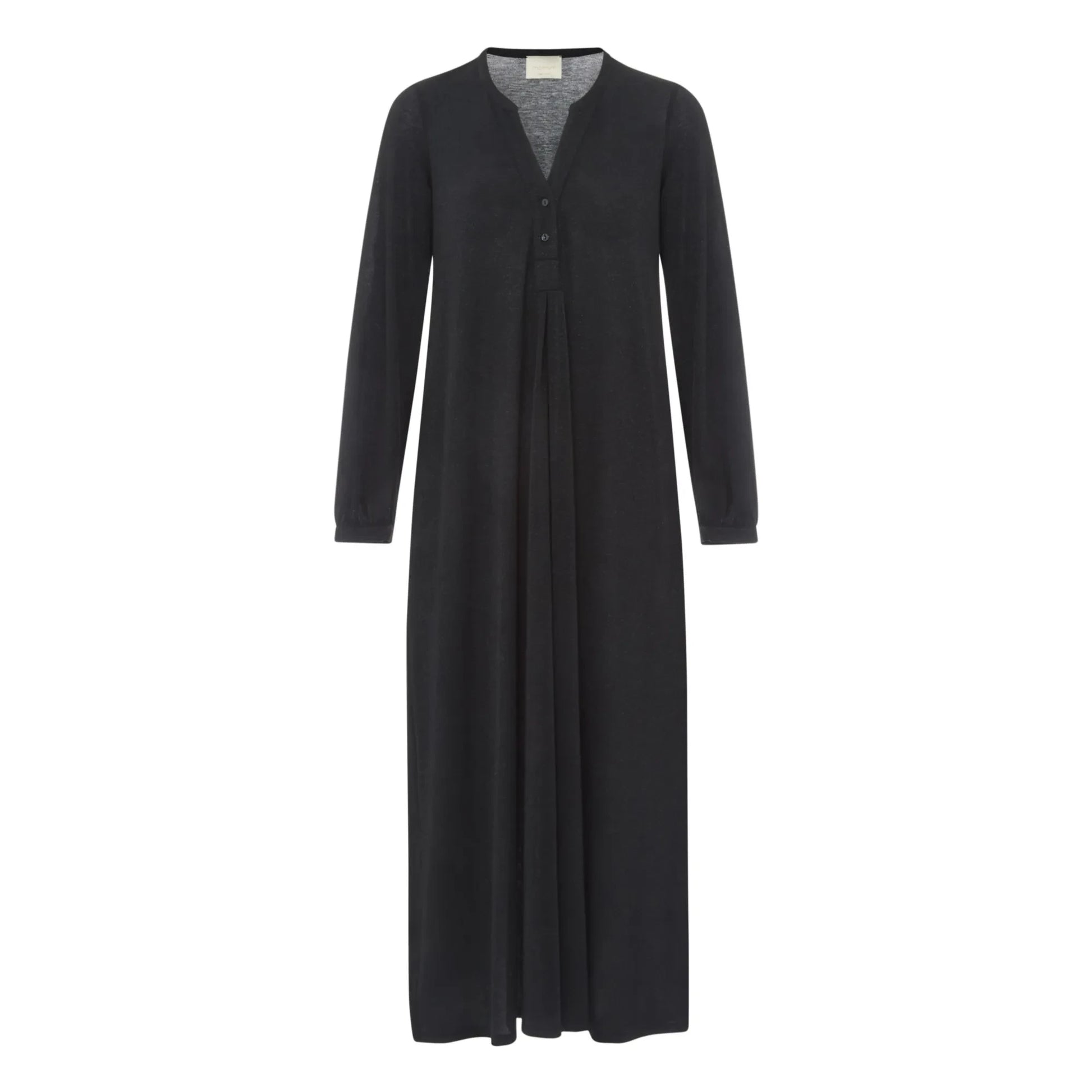 Momoni - Amede Metallic Dress | Black