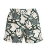 Tennis Print Amalfi Swim Shorts GREEN MULTI