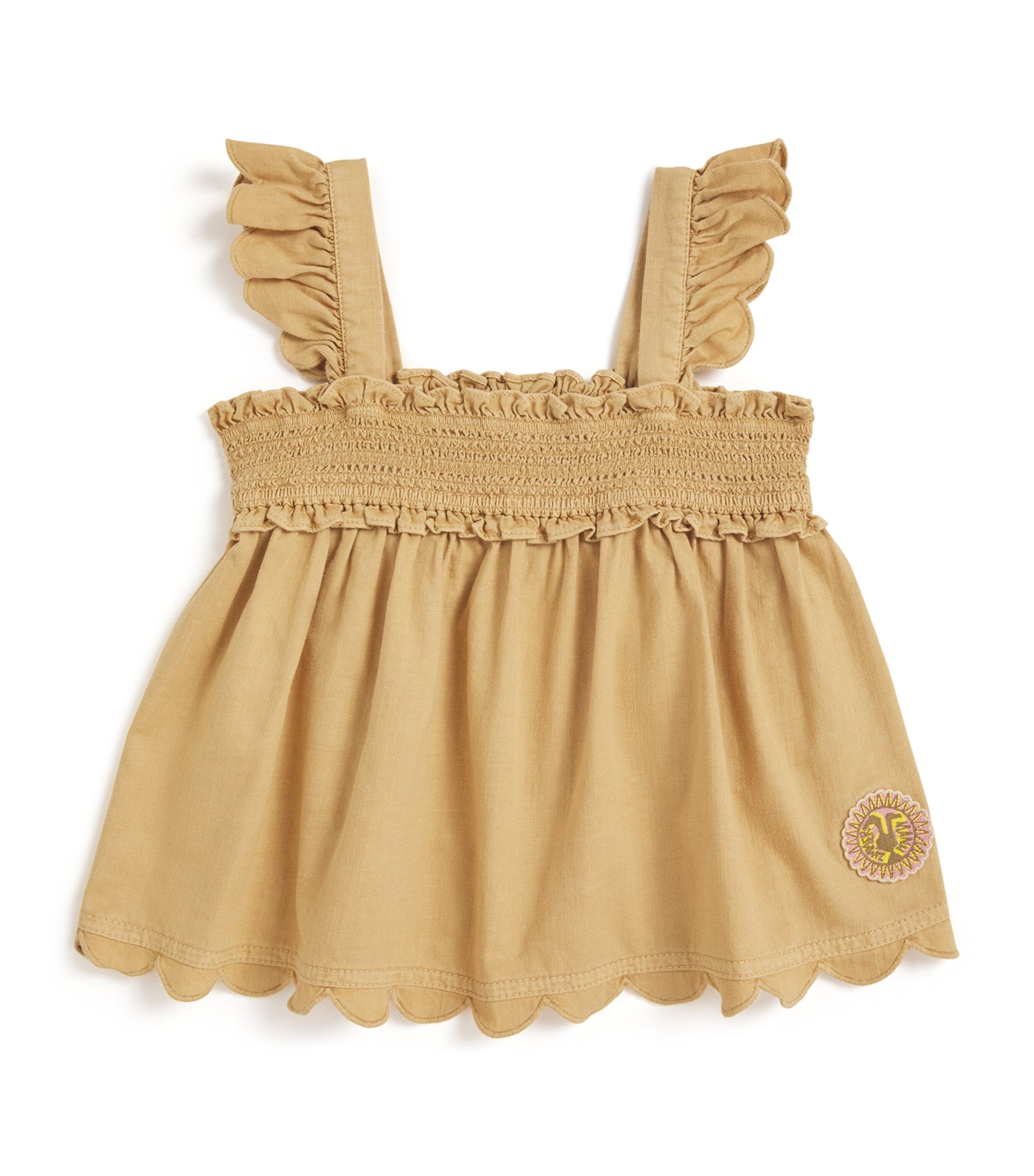 Zimmermann Kids Denim Wanderlust Blouse (12 Months-12 Years)