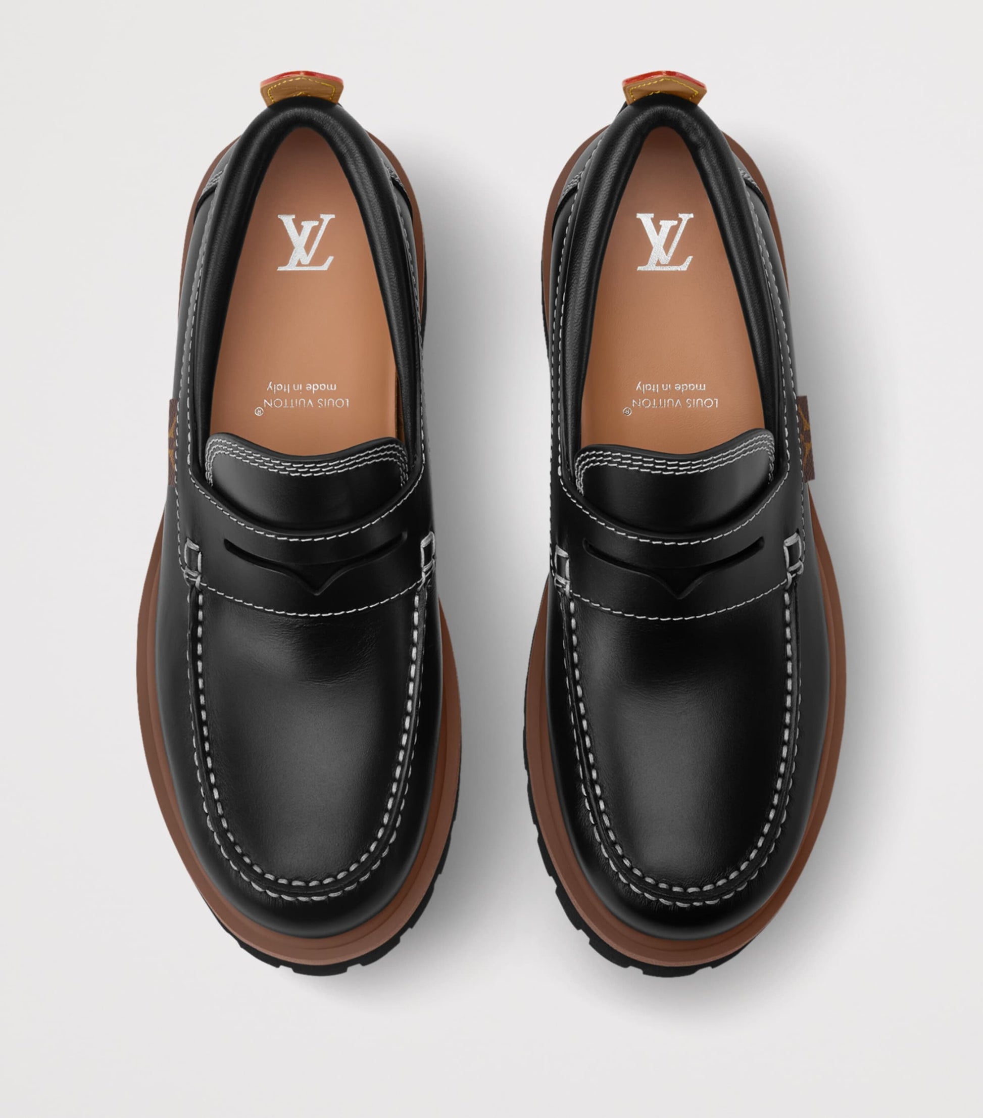 Leather Remix Loafers