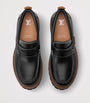 Leather Remix Loafers