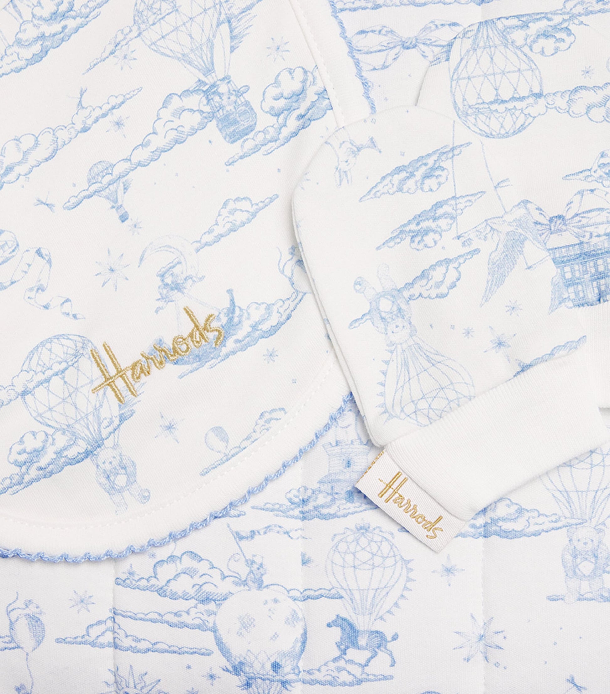 Cotton Jersey Balloon Baby Gift Set (0-18 Months)