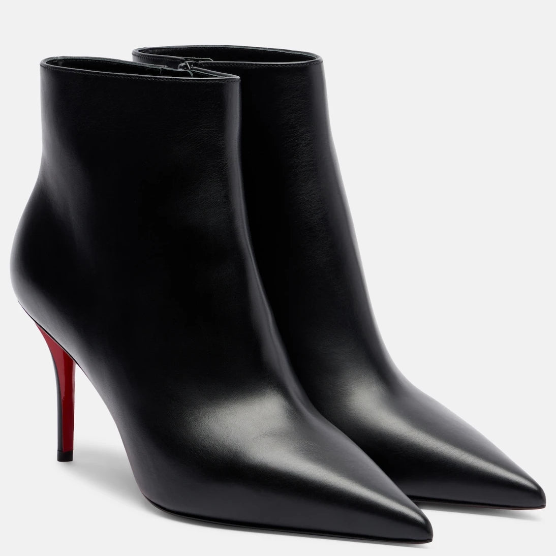Christian Louboutin - Miss Z 80 leather ankle boots