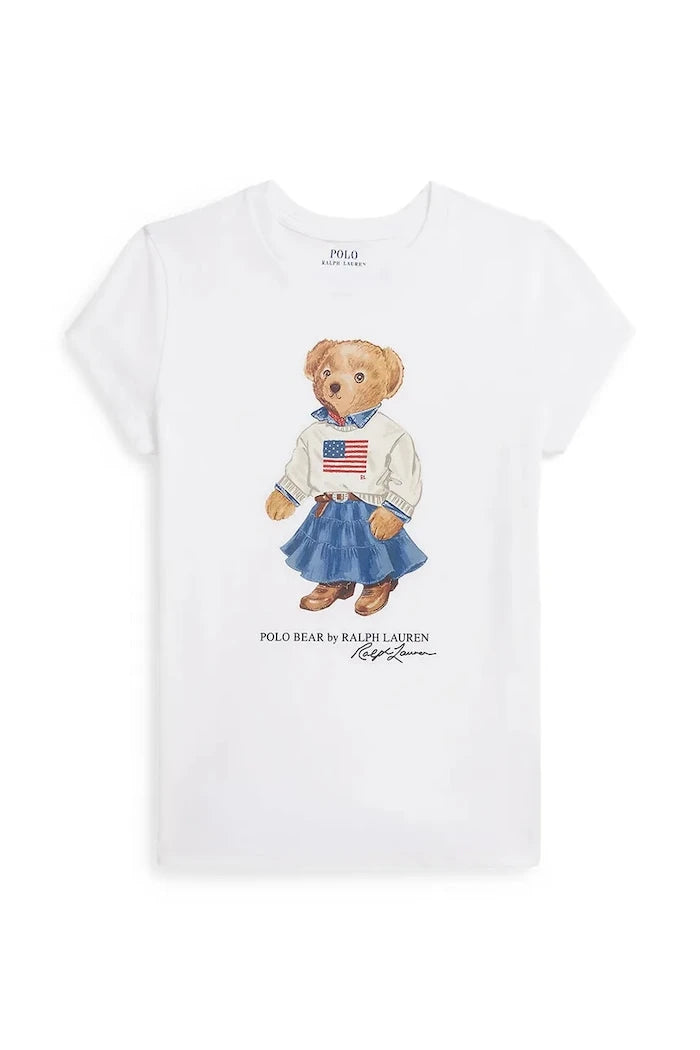 Детска памучна тениска Polo Ralph Lauren