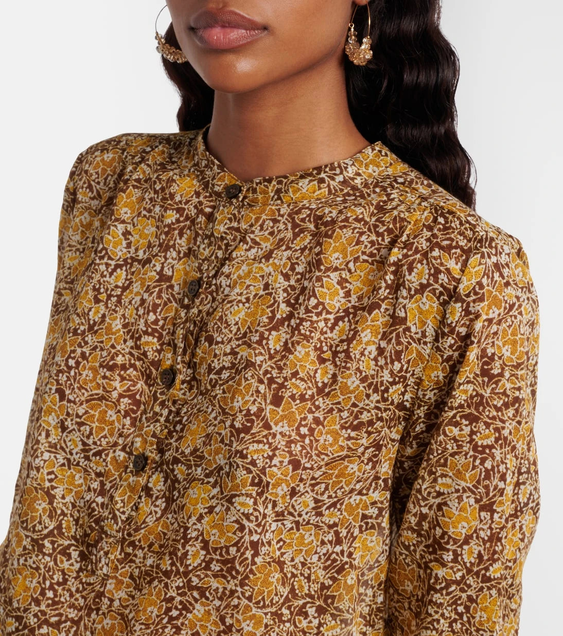 Marant Etoile - Maria floral cotton voile blouse