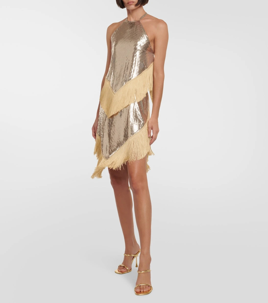Rabanne - Embellished miniskirt