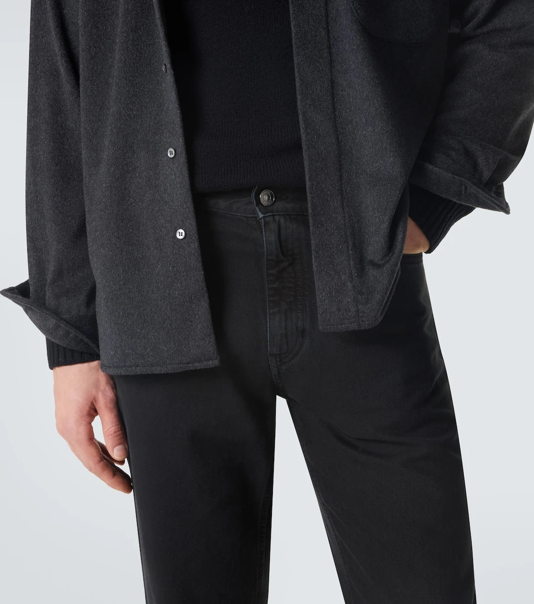 Zegna - جينز بقصة مستقيمة