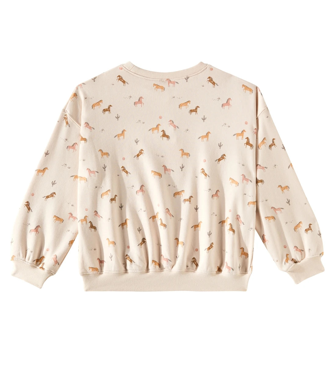 Rylee + Cru - Printed cotton-blend jersey sweatshirt