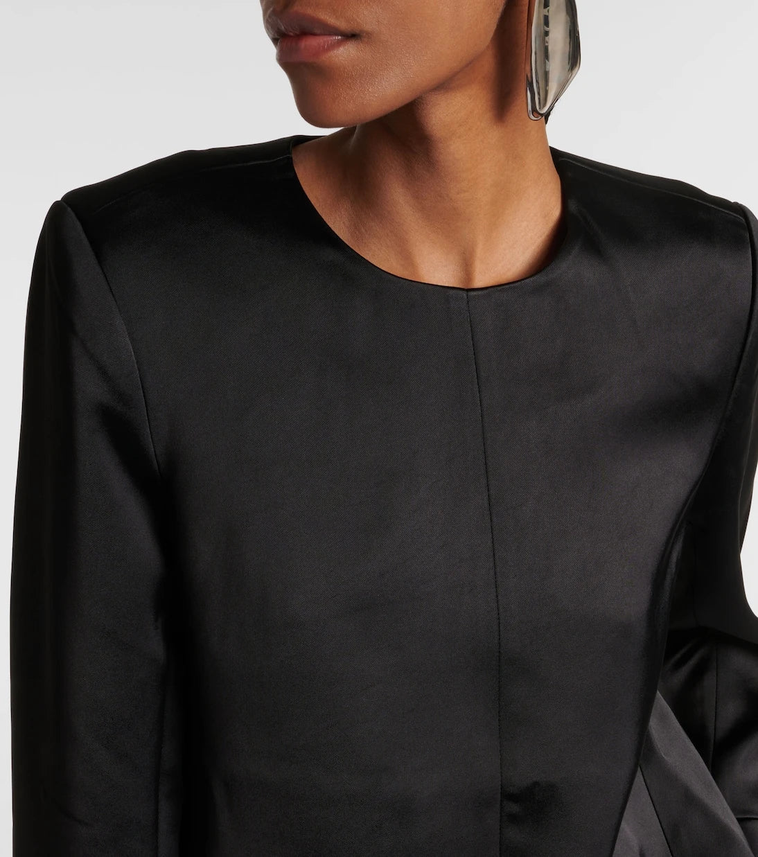 CO - Satin crêpe blouse