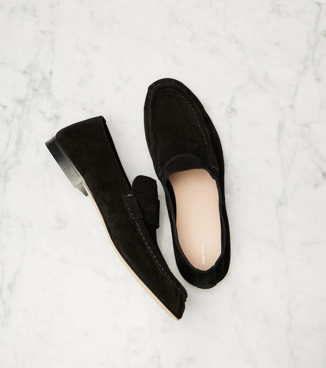 The Row - Suede loafers