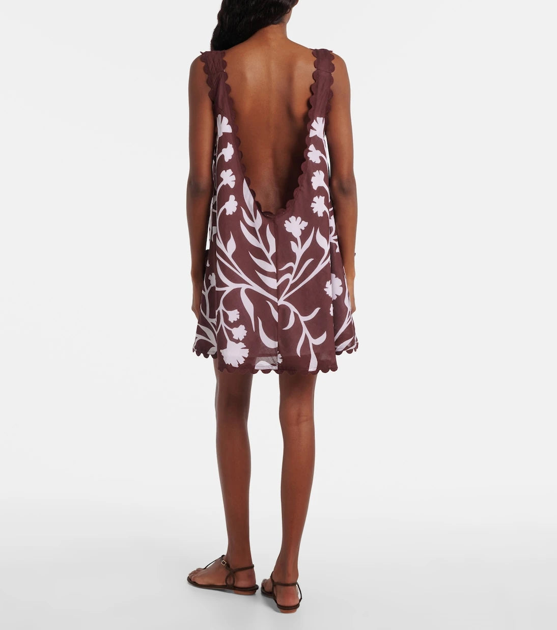 Juliet Dunn - Floral cotton minidress