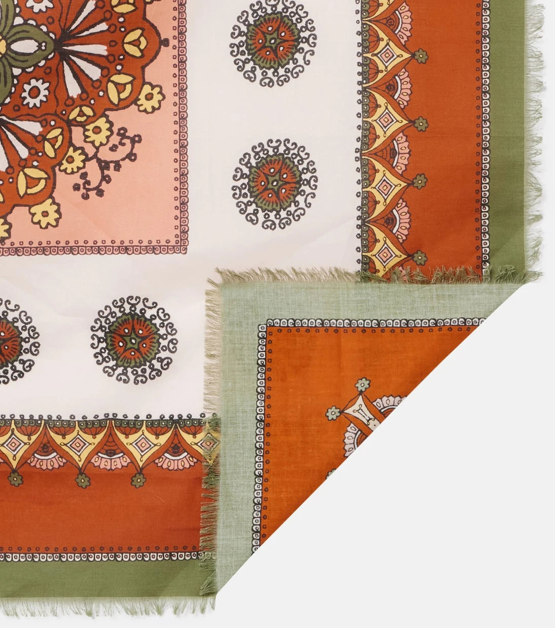 Alémais - Contina Midi fringed cotton scarf