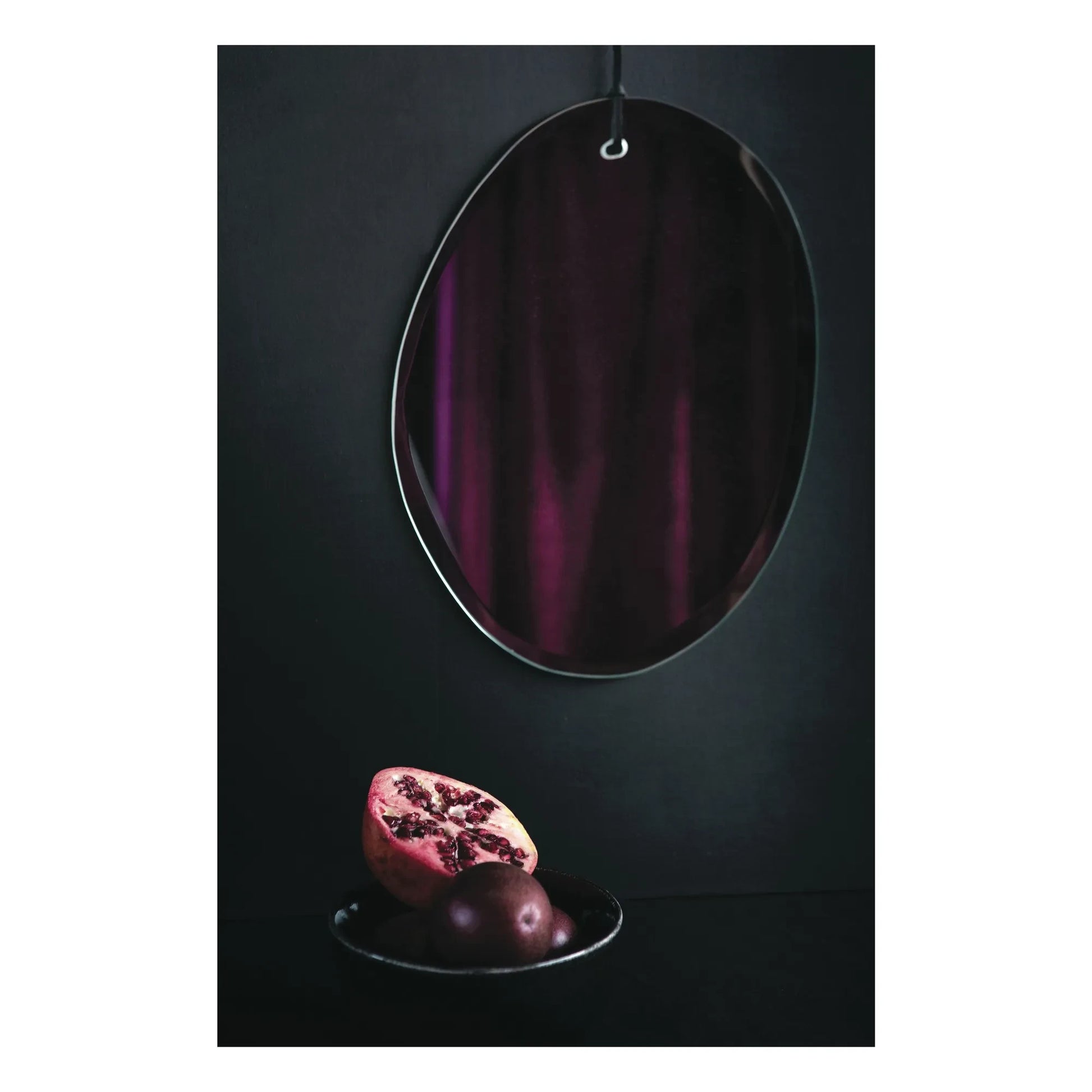 M Nuance - Beveled Mirror - Random Shape Vertical Oval