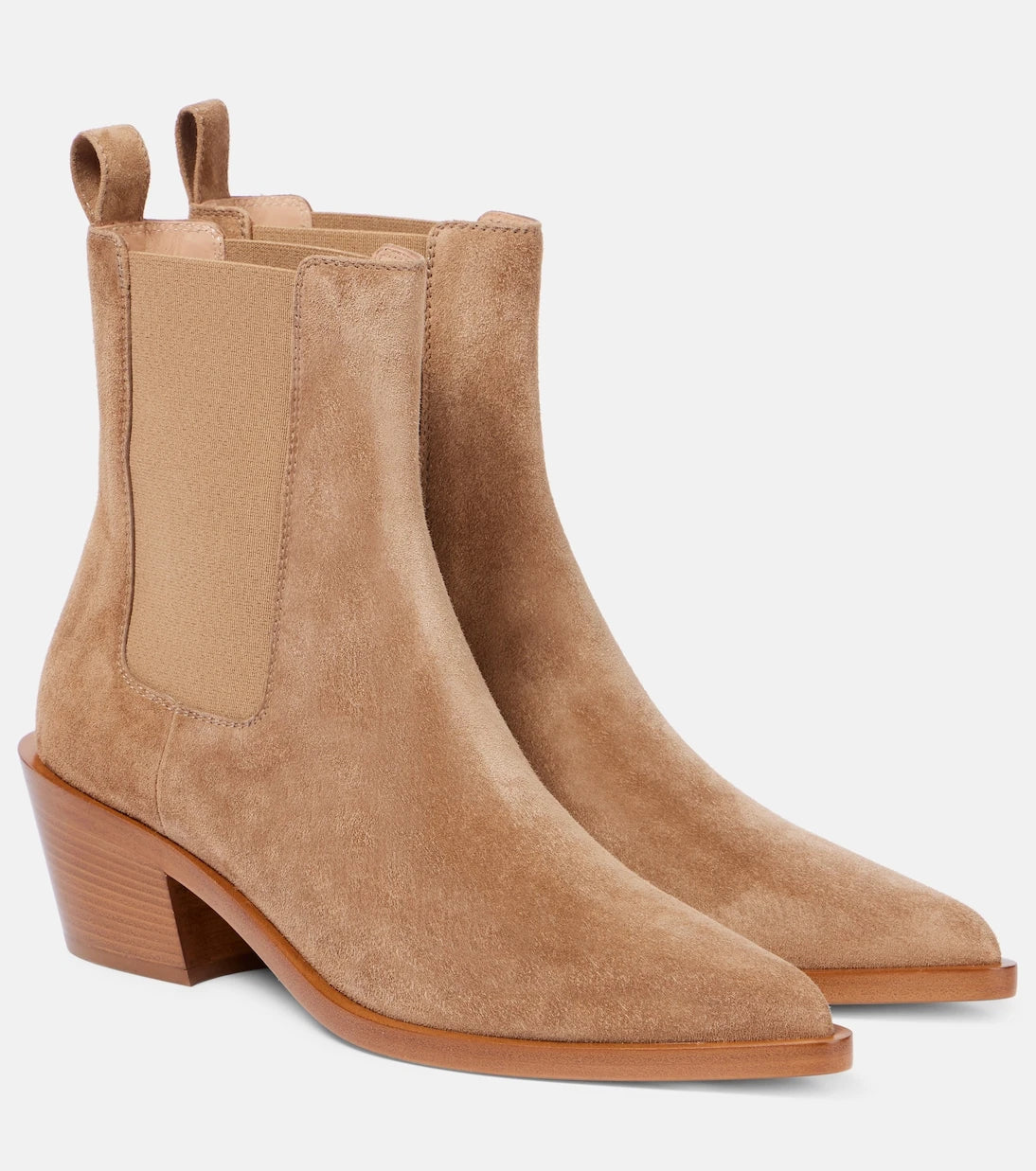 Gianvito Rossi - Wylie 45 suede ankle boots