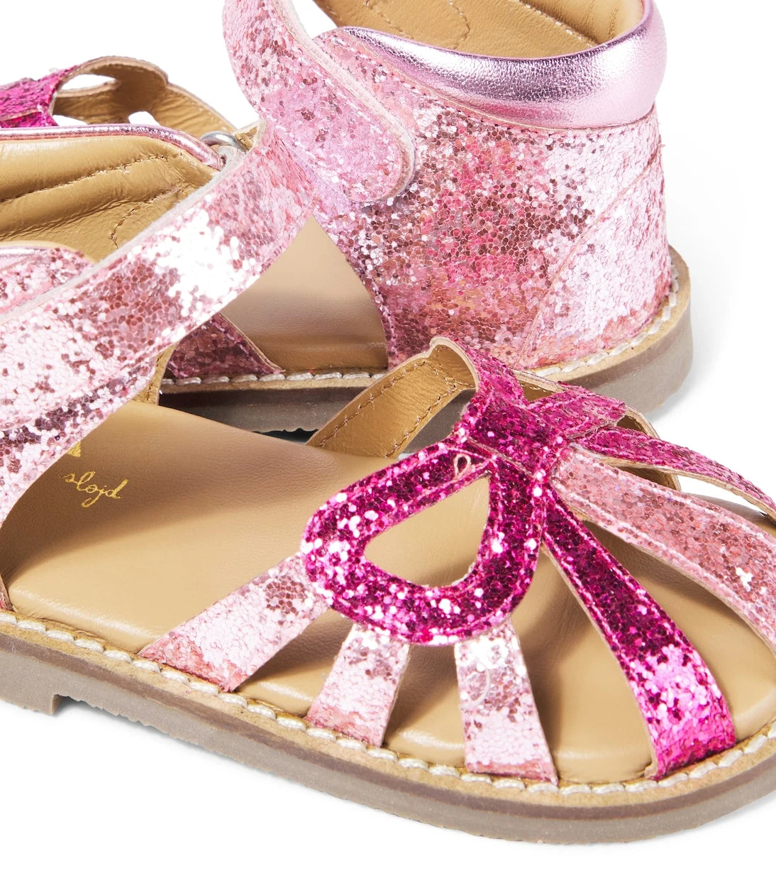 Konges Sløjd - Bow glitter sandals
