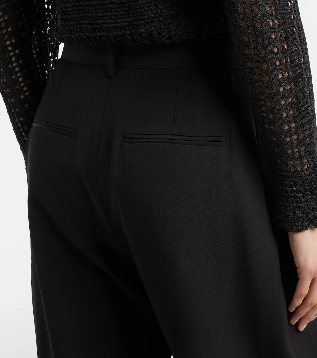 Isabel Marant - Janice high-rise crêpe wide-leg pants