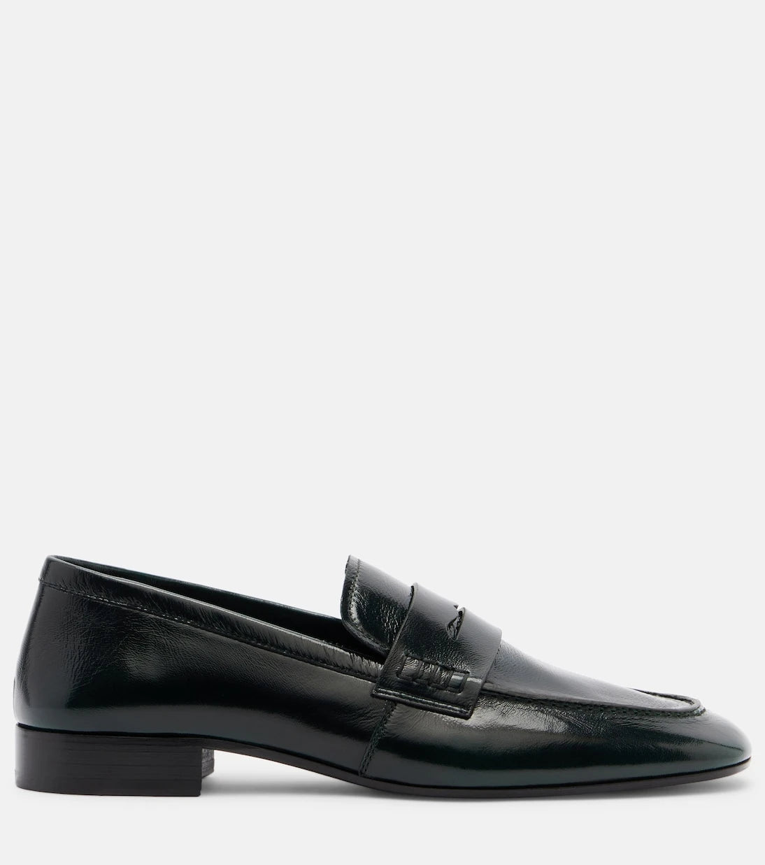 Dries Van Noten - Patent leather penny loafers