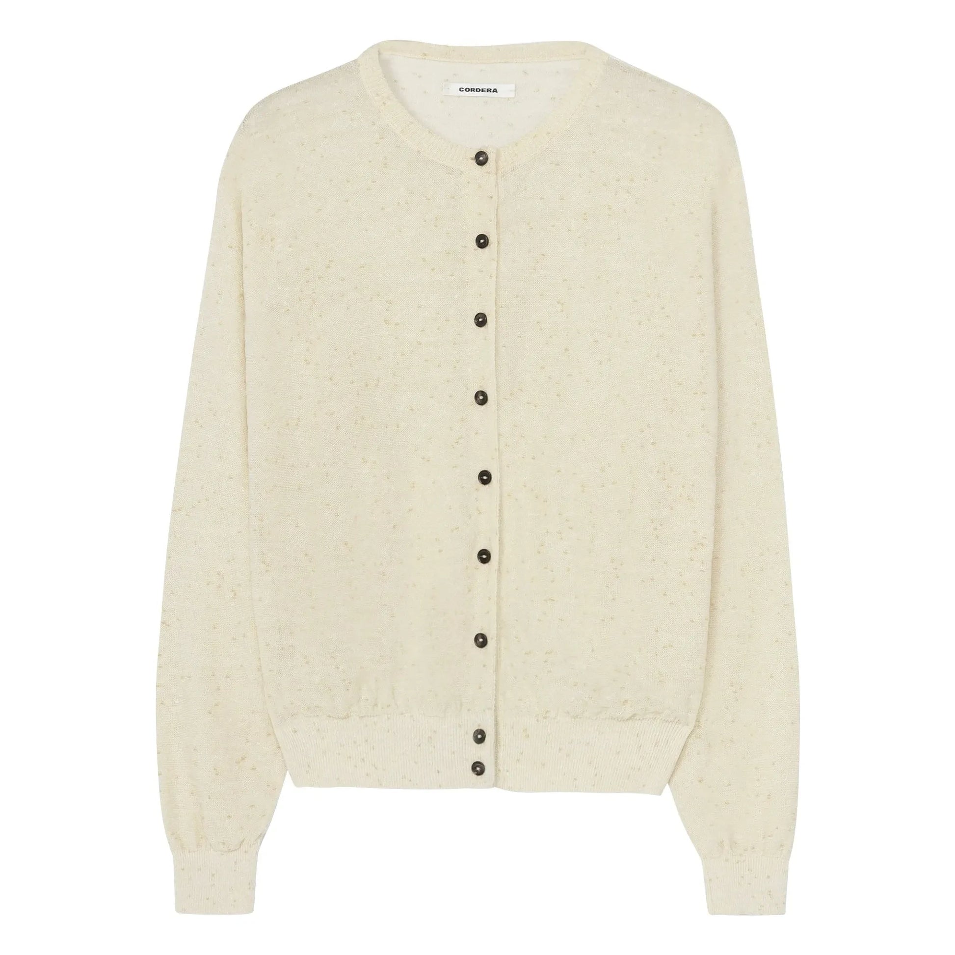 Cordera - Linen and cotton cardigan | Cream