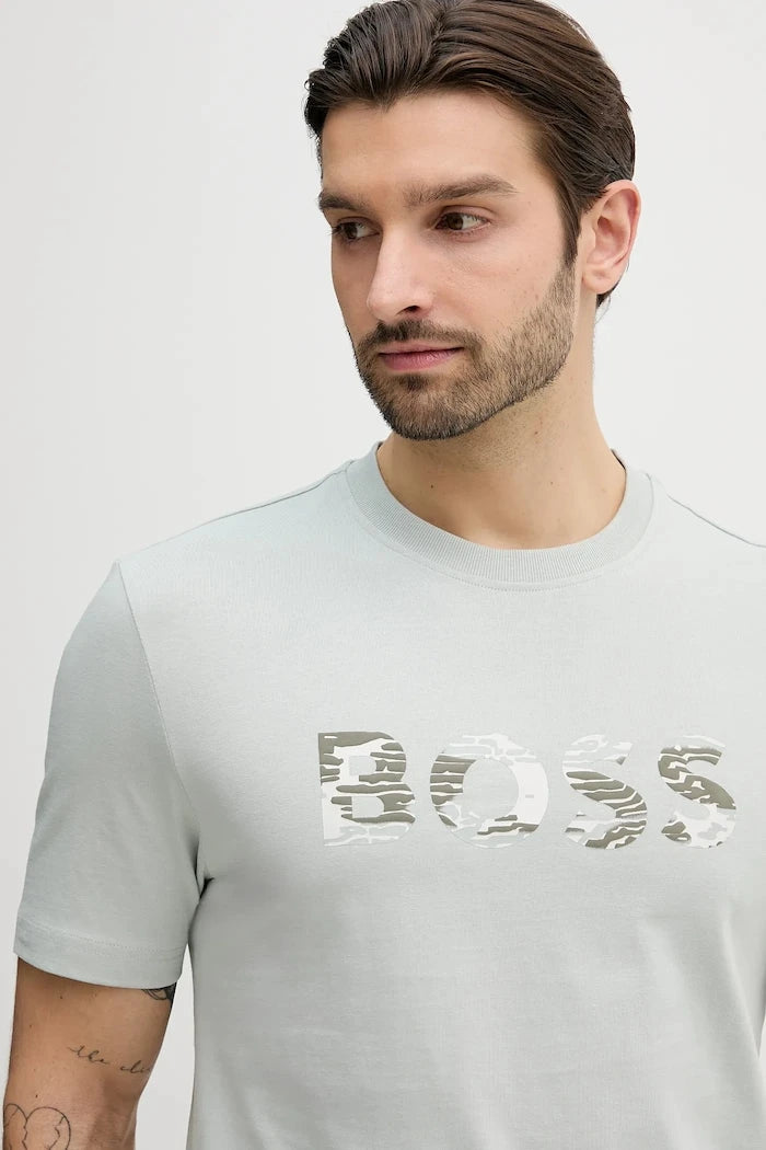 BOSS Orange Te_Insignia Pamuklu Tişört