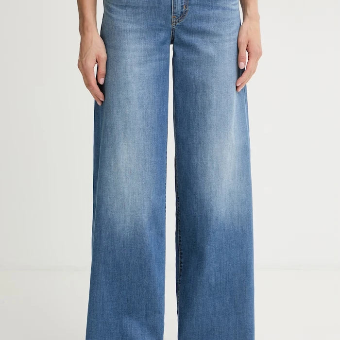 Levi's дънки wide leg дамски 728 HR WIDE LEG