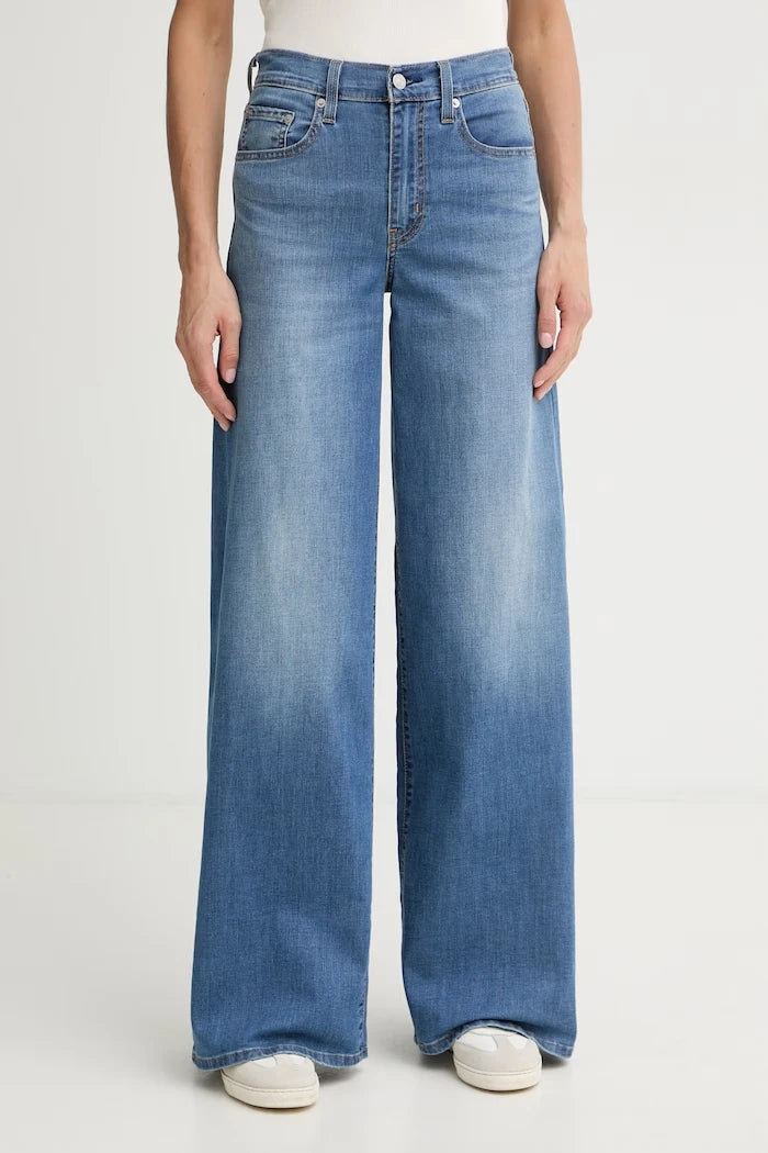 Levi's дънки wide leg дамски 728 HR WIDE LEG