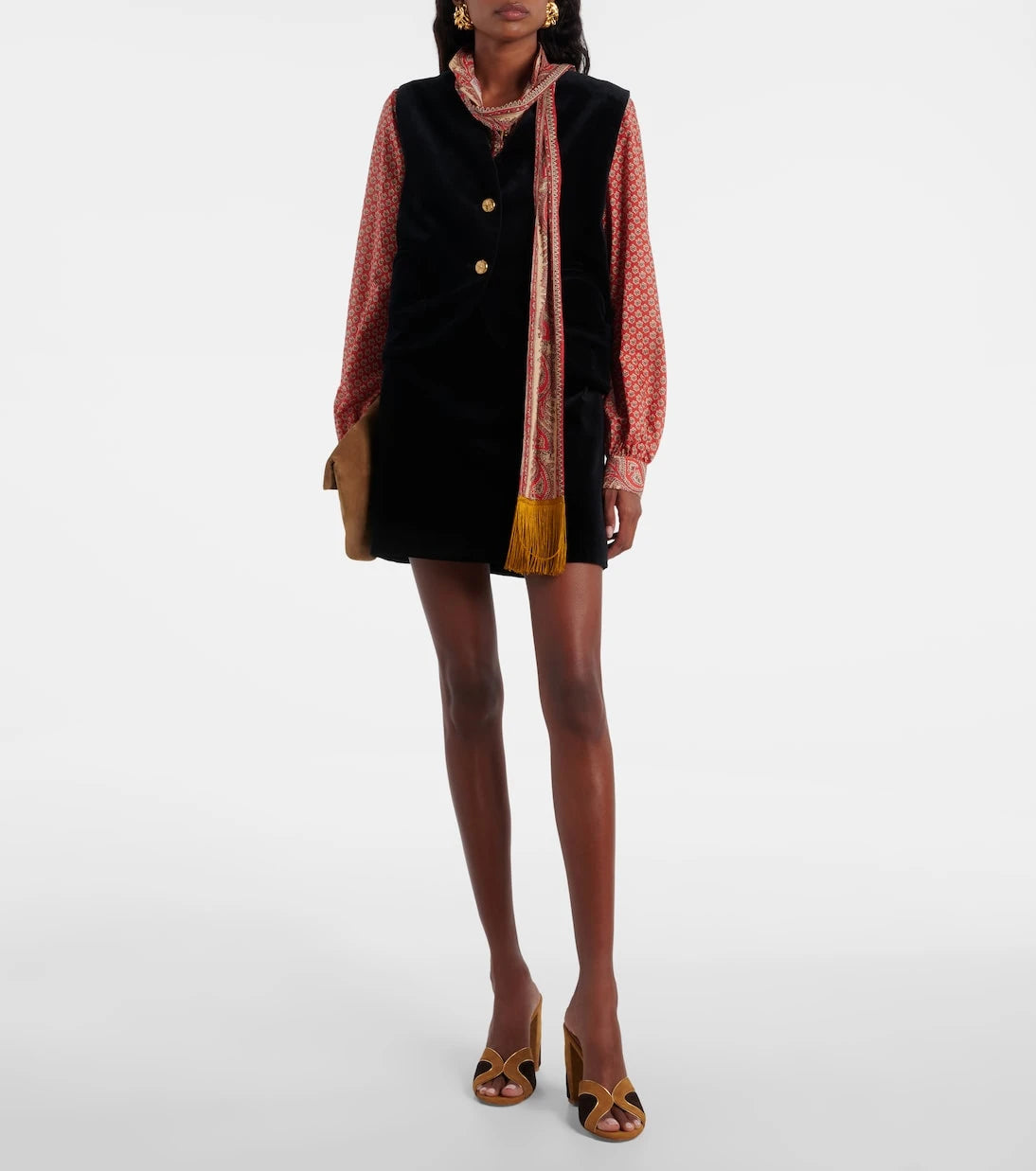Blazé Milano - Gliss cotton velvet vest