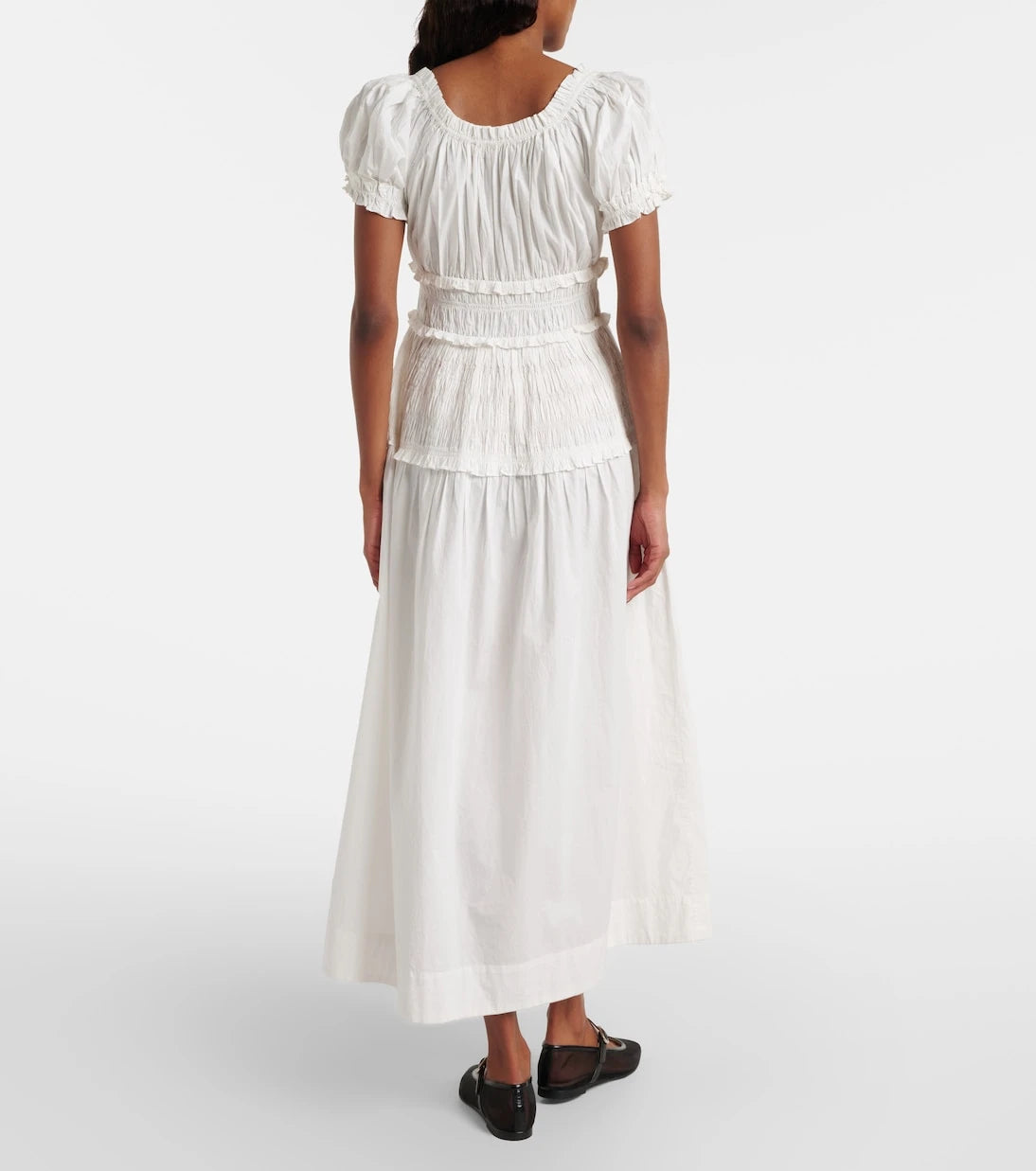 Dôen - Leanne cotton poplin midi dress