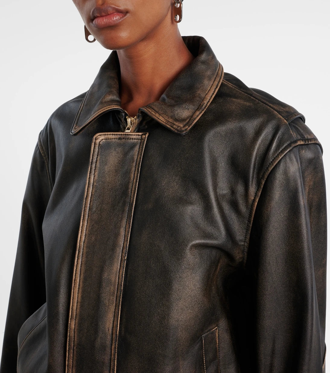 Jacques Wei - Leather jacket