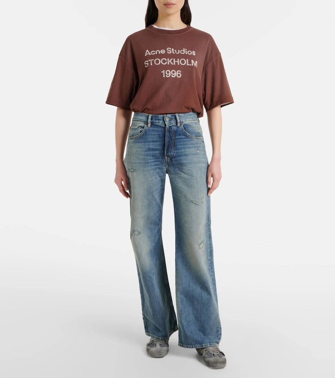 Acne Studios - 2021F wide-leg jeans