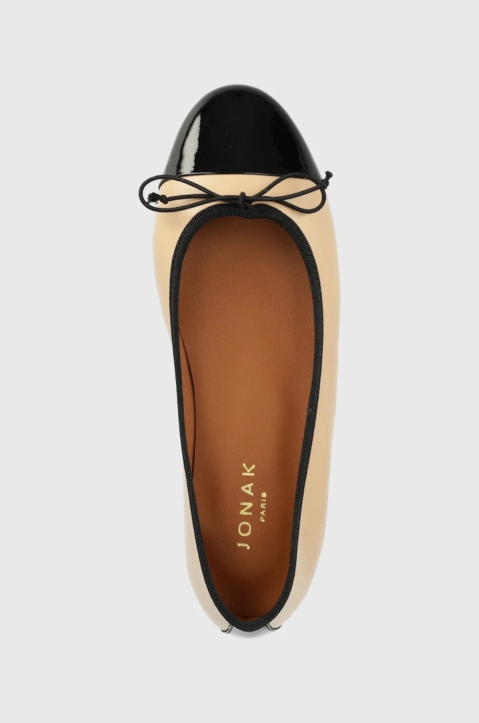 Jonak DAXI VERNIS CUIR Deri Babetler