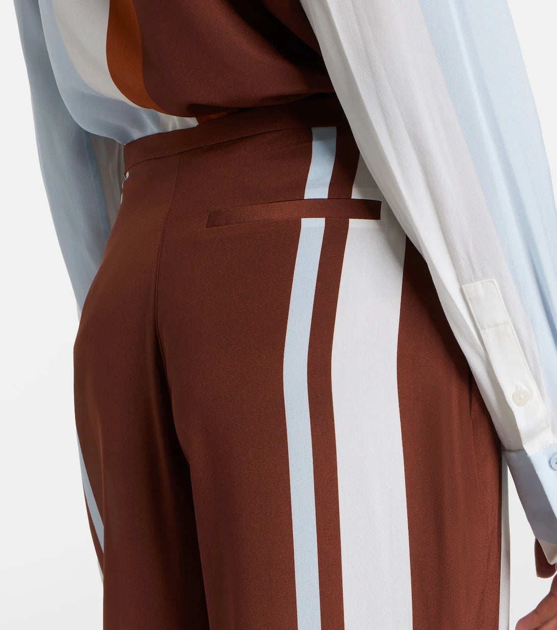SIR - Marais silk wide-leg pants