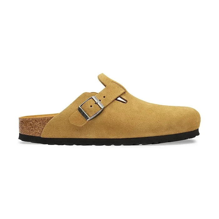 Birkenstock Kadın Süet Terlik Boston Soft Footbed Suede Leather
