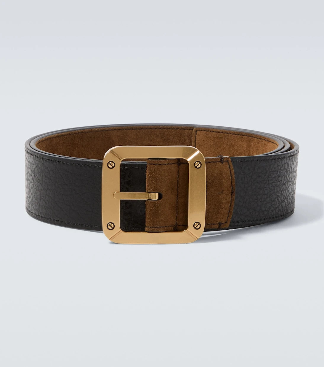 Acne Studios - Reversible leather and suede belt